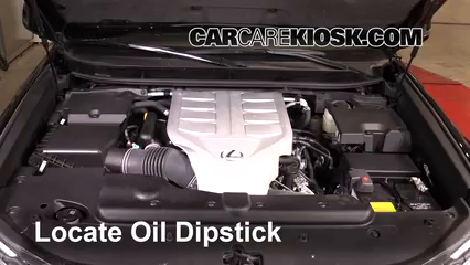 2015 Lexus GX460 Luxury 4.6L V8 Oil Check Oil Level